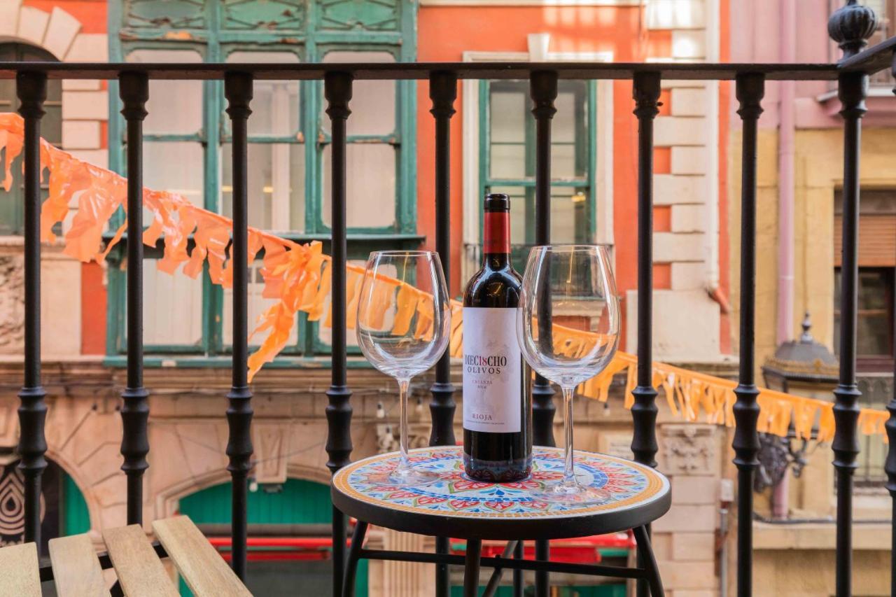 Ferienwohnung Bilbao Chic Barrena Old Town Exterior foto