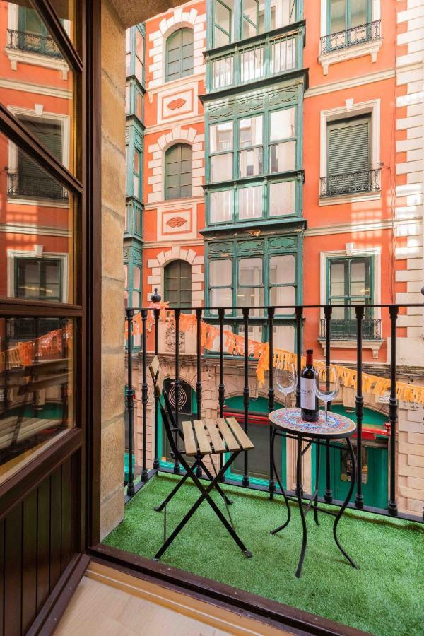 Ferienwohnung Bilbao Chic Barrena Old Town Exterior foto